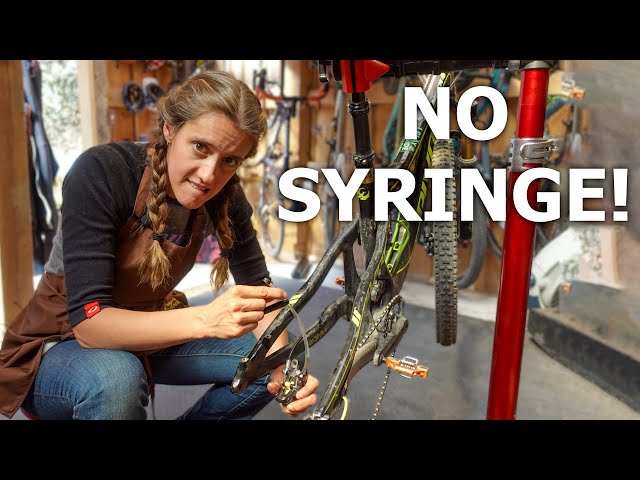 The better (and easier) way to bleed Shimano brakes | Syd Fixes Bikes