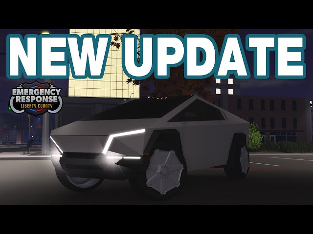 NEW UPDATE! 3 Vehicles, New Taser, & More! Emergency Response Liberty County (ROBLOX)