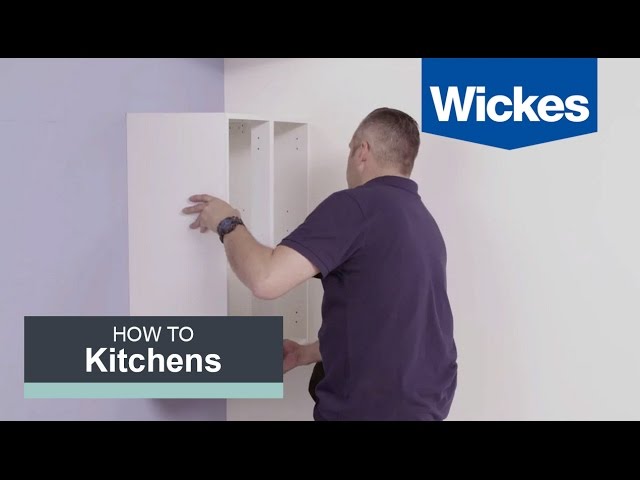 How to Hang Wall Cabinets with Wickes