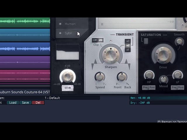 Auburn Sounds - Couture - Free Transient Shaping VST