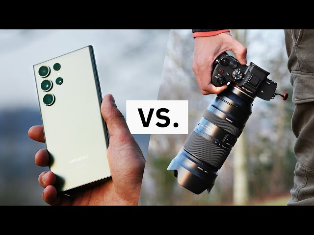 Samsung Galaxy S23 Ultra vs. $5,000 Pro Camera