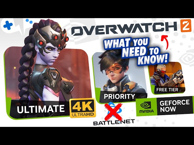 OVERWATCH 2 on GeForce NOW on ALL Tiers | FREE to 4K Gameplay