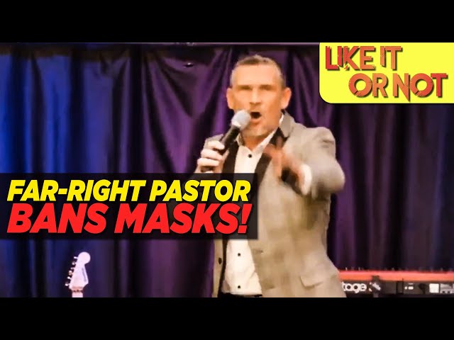 Pastor Greg Locke Threatens To Kick Out Congregation For Wearing Mask!