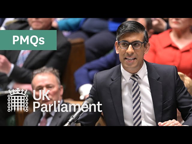 Prime Minister's Questions with British Sign Language (BSL) - 10 May 2023