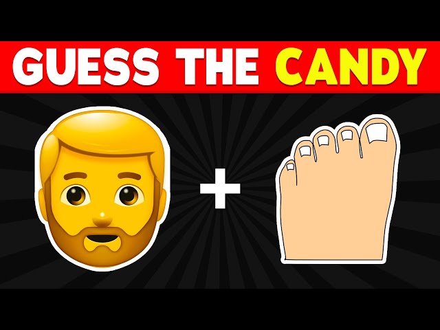 🍭 Guess the CANDY by Emoji | 🍬 Emoji Challenge