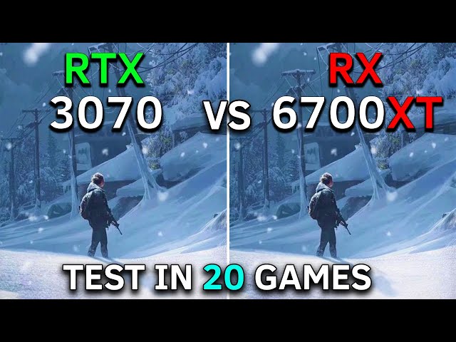 RX 6700 XT vs RTX 3070 | Test In 20 Games at 1080p | 2023