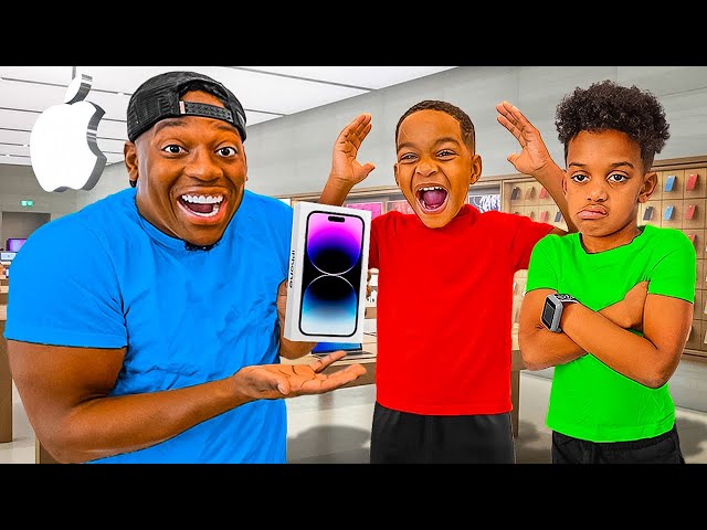 DAD BUYS FAVORITE BOY NEW IPHONE 14, What Happens Next Is Shocking!