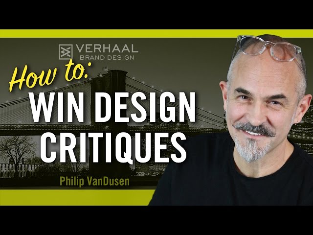 How to Defend Your Design Work + Win Graphic Design Critiques