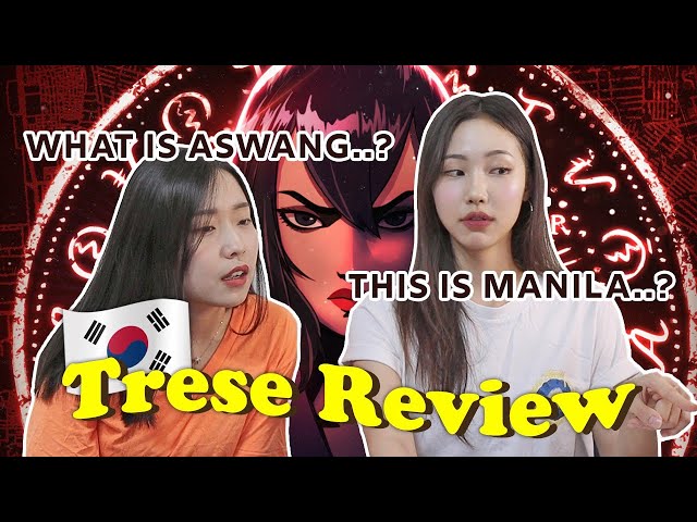 First Filipino Anime on NETFLIX?! | Koreans’ TRESE Review