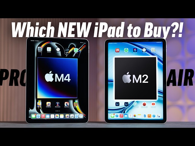 NEW M4 iPad Pro vs M2 iPad Air - Which iPad Should YOU Buy?