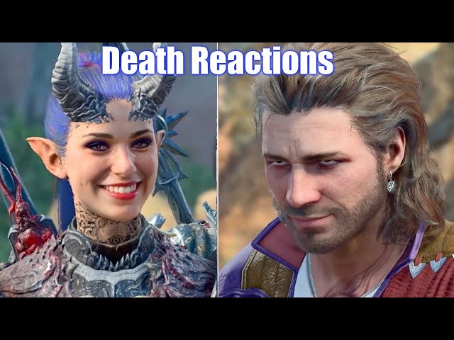 Companions Reaction to Resurrecting after Killing them - Baldur's Gate 3
