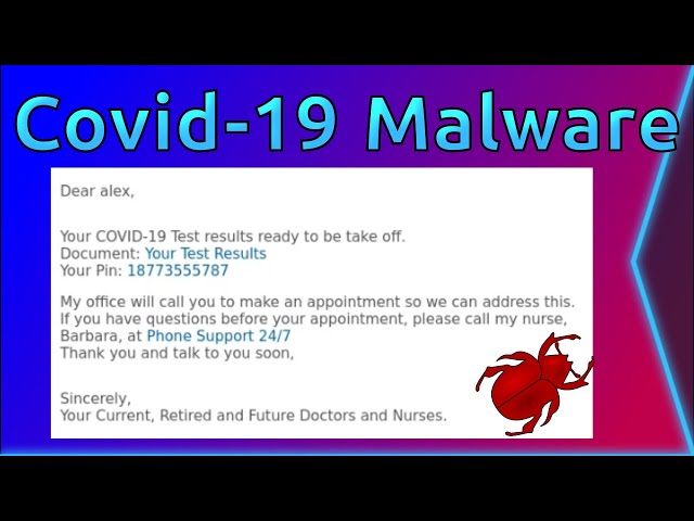 Covid-19 Malicious Emails Still Continuing