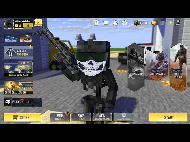 Monster School : CALL OF DUTY MOBILE CHALLENGE - Minecraft Animation