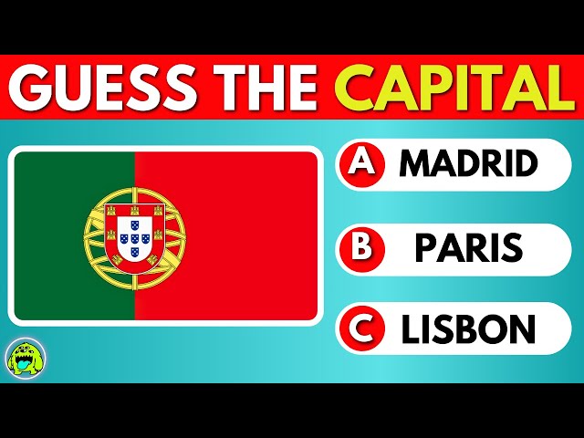 Guess The Capital City | FLAG QUIZ