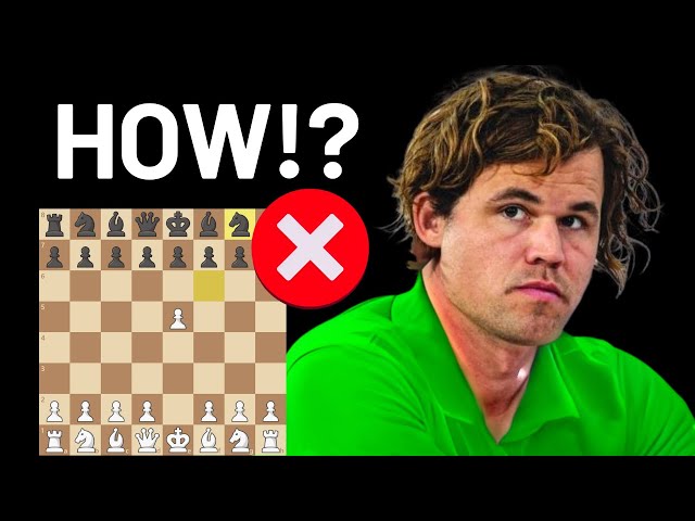 Carlsen Breaks Every Rule Then Wins In 28 Moves