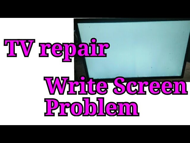 Tv repair Write Screen problem CRT tv repair Electronic sinhala Sinhala Electronic class