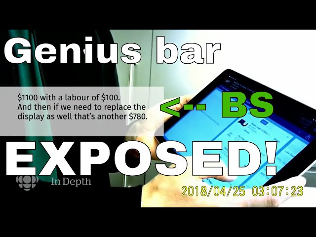 Genius Bar caught ripping customer off ON CAMERA by CBC News