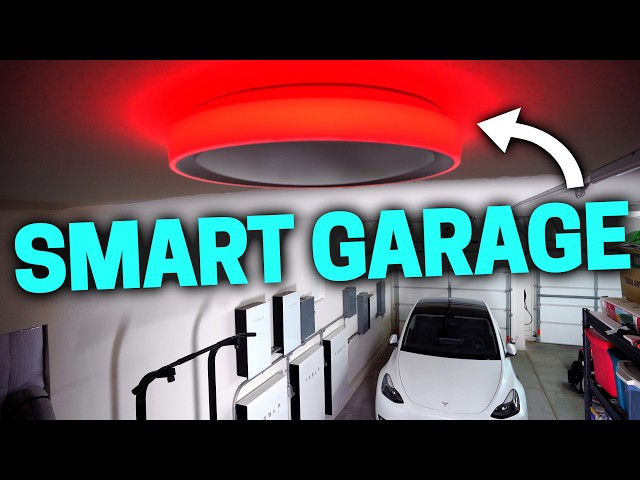 My Futuristic SMART Garage: Fully Automated!
