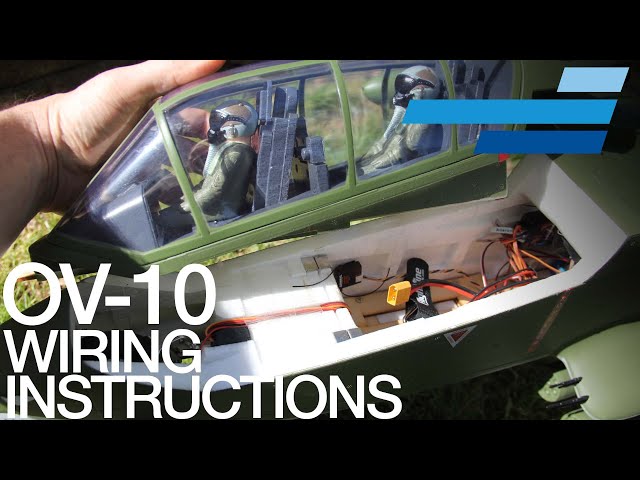 Wiring Instructions for the FlightLine OV-10A Bronco  - Motion RC