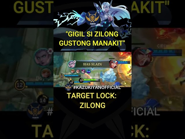 "Gigil Yarn Zilong?" Gusto Manakit Zilong Napiko Sa Eudora Ko #kazukiyanofficial