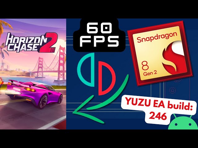 [Yuzu Android 246 & Mods] Horizon Chase 2 - Snapdragon 8 Gen 2 (60FPS)