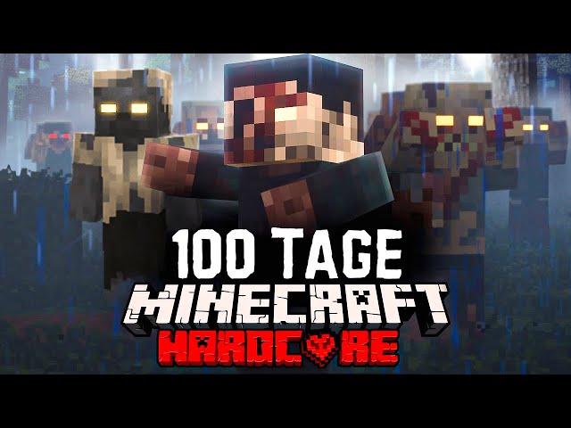 Ich überlebe 100 Tage in einer Zombie Apokalypse in Minecraft