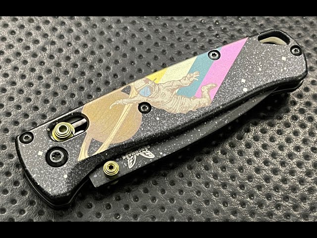 The Northern Knives/Colorful Filth Benchmade 'Spaced out' Bugout: A Quick Shabazz Review