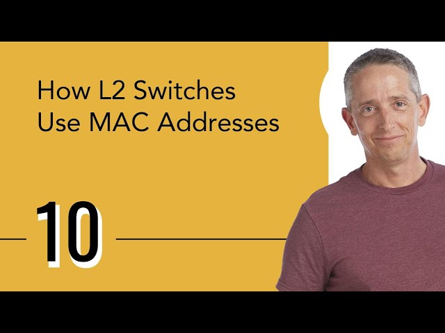 How L2 Switches Use MAC Addresses