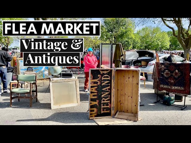 Vintage & Antique Flea Market || LUCKY SCORE!!! || YouTube