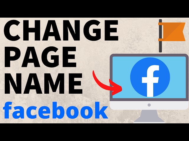 How to Change Facebook Page Name on PC, Chromebook, or Laptop