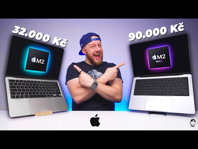  MacBook Pro M2 Max VS. MacBook Air M2: Který vybrat?