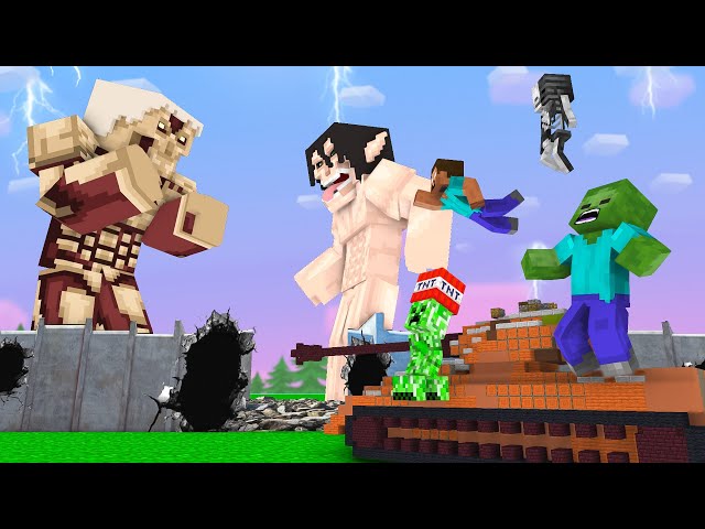 Monster School Bad and Good TiTan - Minecraft Animation