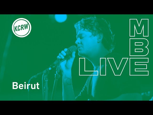 Beirut performing "Gallipoli" live on KCRW
