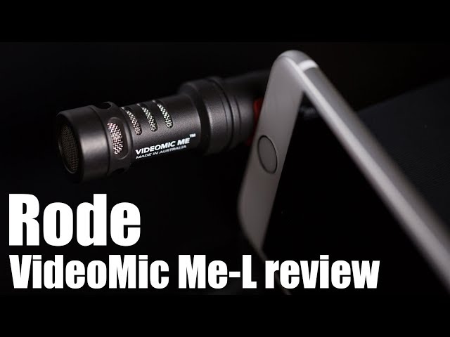 RODE VideoMic Me-L review - upgrade your iPhone audio!