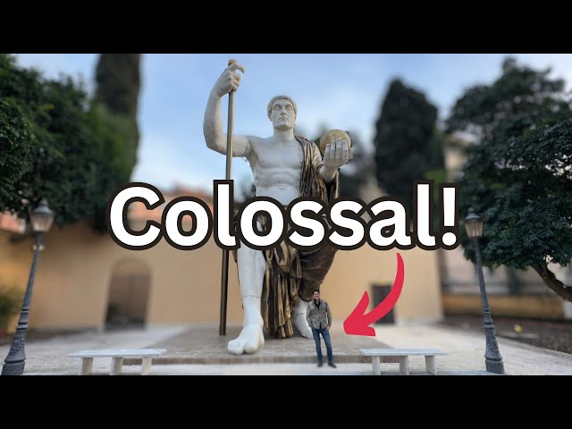 Rome's biggest statue: colossal Constantine