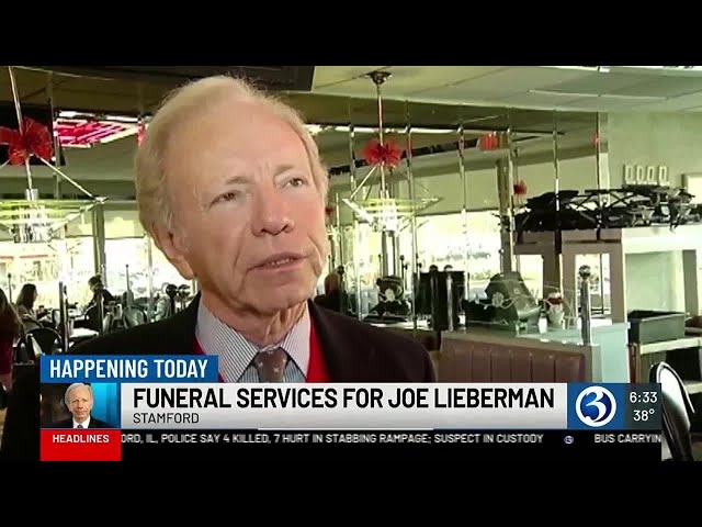 VIDEO: Funeral services set for former Sen. Joe Lieberman