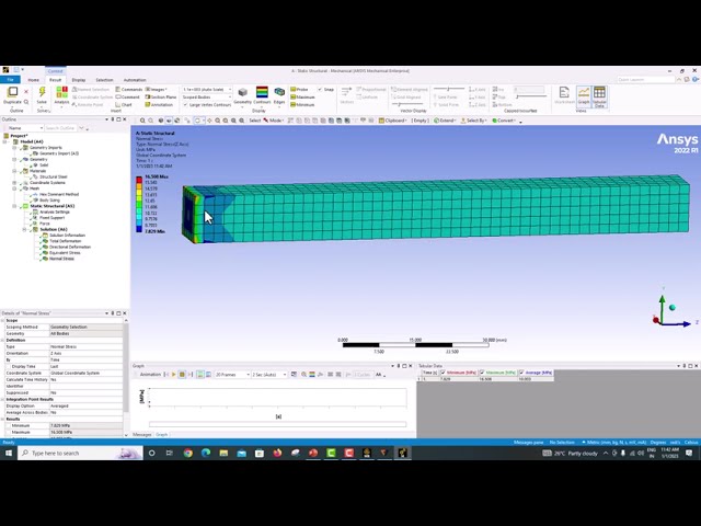 Axially Loaded Bar|Using ANSYS|Tutorial-1
