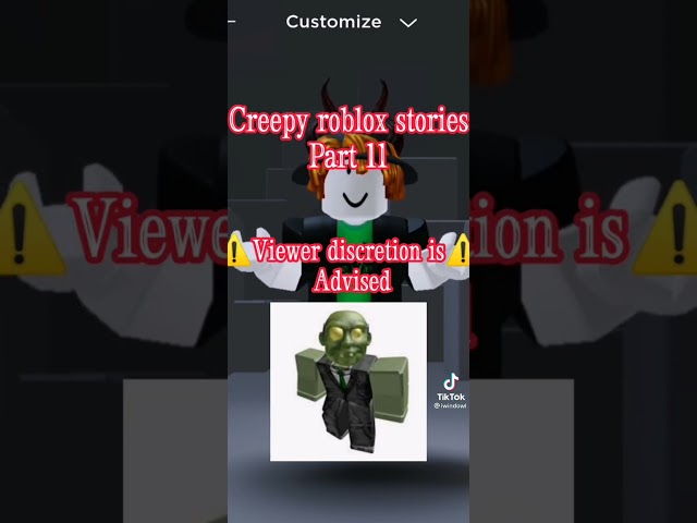 Creepy Roblox Stories Part 11