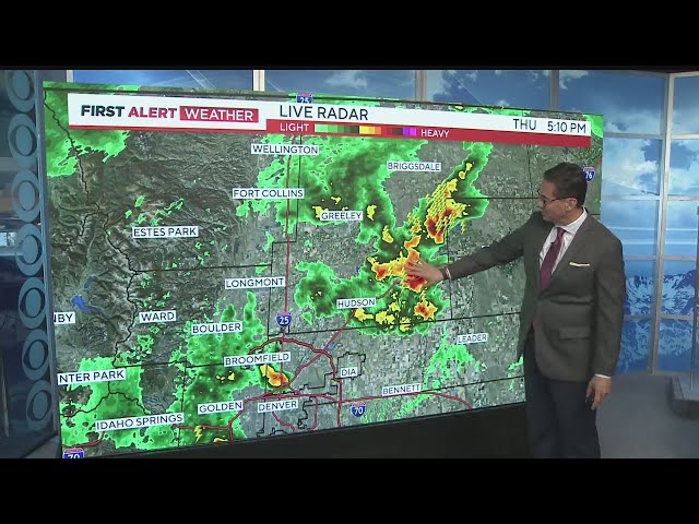 First severe storms of the season and more soakers on the way