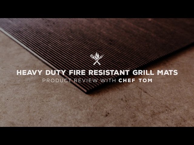 Heavy Duty Fire Resistant Grill Mat | Product Roundup by All Things Barbecue