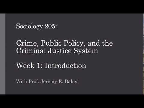 Sociology 205 UNM