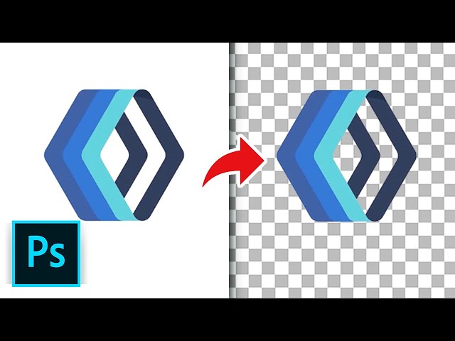 Photoshop: Hintergrund transparent machen | Foto-Hintergrund entfernen| Ein Logo transparent machen