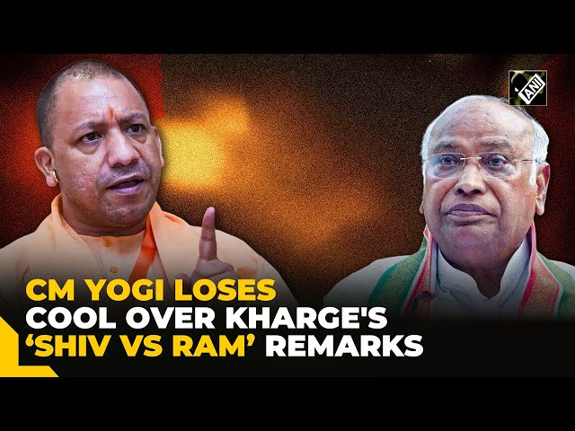 “Congressi sanskar…” Yogi Adityanath rips Mallikarjun Kharge over his ‘Shiv vs Ram’ remarks