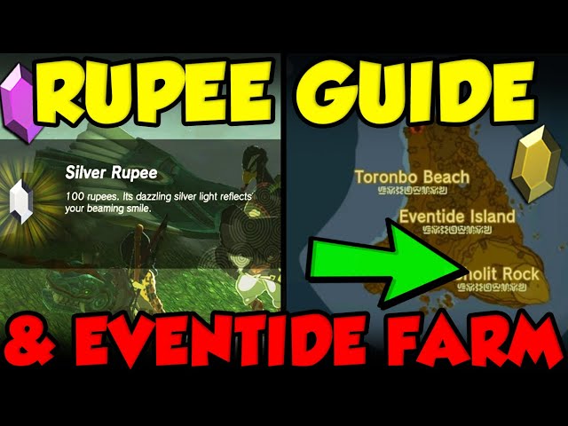 BEST MONEY MAKING GUIDE FOR ZELDA: TEARS OF THE KINGDOM + Eventide Island Rupee Farm!