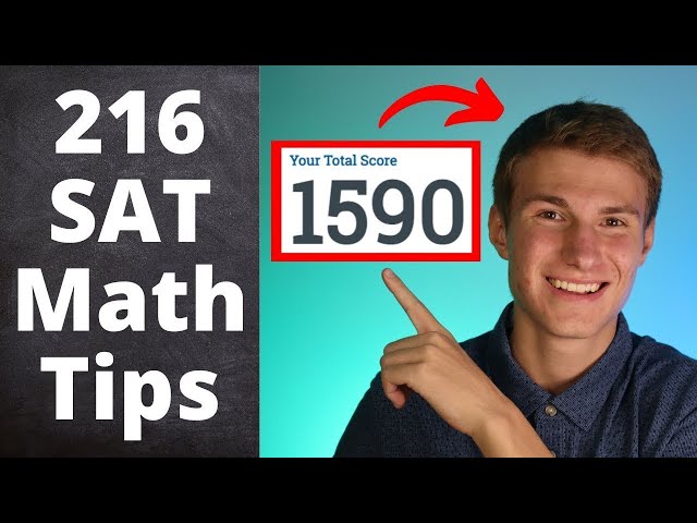 💯 Score 800 on SAT Math - Use These 216 Tips!