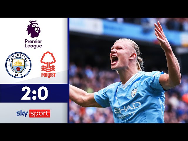 City auch in Unterzahl unaufhaltsam! | Manchester City - Nottingham | Highlights - Premier League