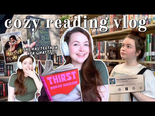 this was the most unhinged romance book i've ever read 💌 weekly reading vlog