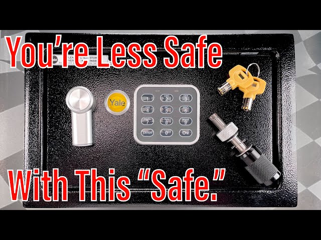 [1528] Open in Seconds: Yale Alarmed Safe