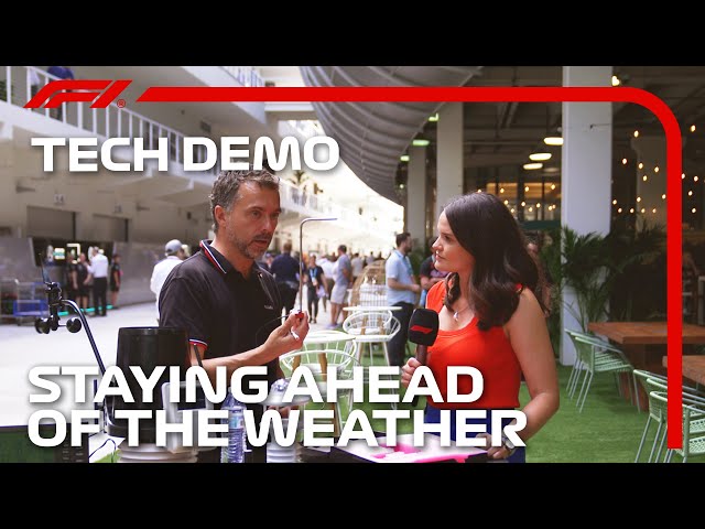 How Do F1 Teams Stay Ahead Of The Weather? Albert Fabrega's F1 TV Tech Demo | Crypto.com