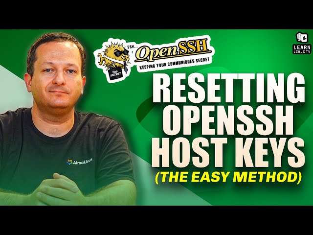 Resetting OpenSSH Host Keys (the easy method)